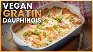 VEGAN GRATIN DAUPHINOIS  VEGAN CHRISTMAS MENU PT2 [upl. by Danete848]