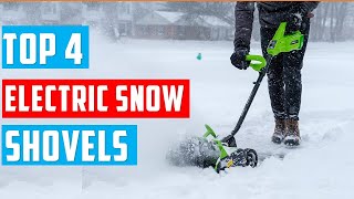 ✅Best Electric Snow Shovels of 2023  Top 4 Snow Shovels Review [upl. by Luhem]