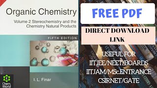 📚Book Review amp Free PDF of ILFINARs Organic Chemistry Vol2nd [upl. by Marielle]