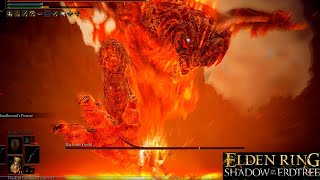 Elden Ring Erdtree Bayle the Dread Boss Fight Solo Bloodhound fang viable 4k 60fps [upl. by Nalepka]