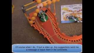 KNex Mario Kart Wii  Luigi Vs Podoboo Cogs Review [upl. by Ambler]