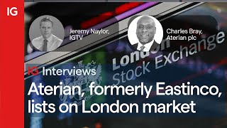 Aterian Plc formerly Eastinco lists on London’s main market [upl. by Nnylg]