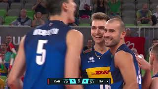 Mondiali maschili 2022 gli Highlights di Italia vs Canada  Fase preliminare [upl. by Attenaz]