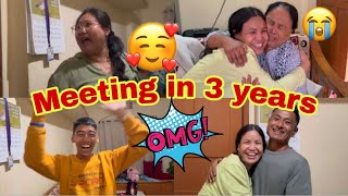 Surprise Visit in 3 years😍 Family Reactions🥹❤️😭😮 [upl. by Enoob854]