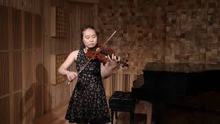 Bach Violin Sonata No 1 in G Minor IV Presto  Sarah Ma 16 [upl. by Burny]