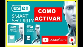 COMO ACTIVAR ESET NOD 32 ANTIVIRUS [upl. by Botti]