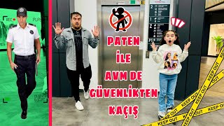 PATEN İLE AVMDE GÜVENLİKTEN KAÇIŞ  PART 3  elifsinemtv [upl. by Derej]