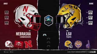 Nebraska Cornhuskers Dynasty 2024 Bowl GameEnd of Season [upl. by Ahsiloc]