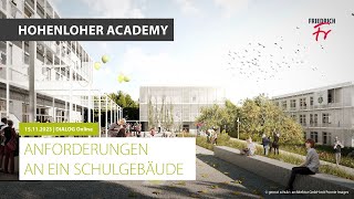 Anforderungen an ein Schulgebäude [upl. by Gusti]