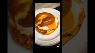 Egg Cheese Bagel Sandwich  ytshorts [upl. by Frodi]