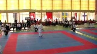 Kimura Shukokai karate EM 2009  Final Kata Jarmo Sakko  Chatanyara no Kushanku [upl. by Arik]