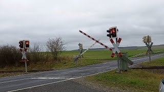 Bahnübergang Silberhausen L2043 [upl. by Betz]