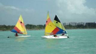 Sunfish Sailing School in Dominican Republic [upl. by Acirrehs205]