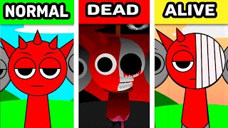 Incredibox Sprunki ALIVE Version VS Horror Sprunki Version [upl. by Malinin135]