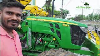 vlog 5310 John Deere review 5405 john Deere tractor review jain moters rajnandgaon John Deere [upl. by Edras460]