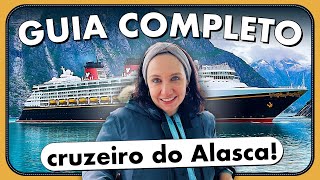 TUDO QUE VOCÊ PRECISA SABER SOBRE O CRUZEIRO DA DISNEY PRO ALASCA [upl. by Jacobine]