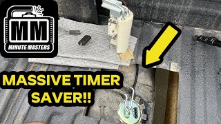 How to Replace Your Fuel Pump in Less than 30 Minutes  1995 Ford F150 [upl. by Mcwilliams758]