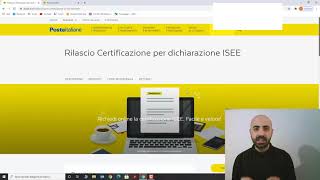 SCARICARE certificazione ISEE sito poste italiane [upl. by Orest]