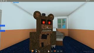 Roblox  ATAQUE DO ANIMATRONIC FREDDY ANIMATRONIC ATTACK IN ROBLOX  Canal HulkBR [upl. by Nilerual]