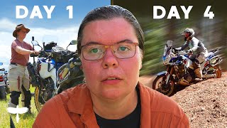 72 Hours of OffRoad Motorcycle Training I had a ROUGH time [upl. by Morton]