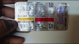 Lipikind 40 tablet uses in hindi  lipkind 40 हाई कोलस्ट्राल में दी जाने वाली दवा 1mgofficial [upl. by Llechtim]