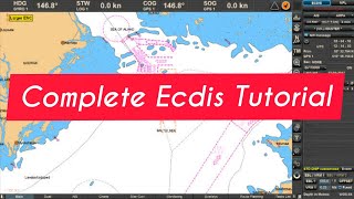 ECDIS Operation Guide  Merchant Navy  Bridge Equipment Operation  Passage planning in ECDIS [upl. by Ahtael655]