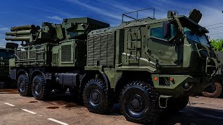 Russian Army Receive New Upgraded PantsirS1 Can Intercept 100 USMade HIMARS Rockets [upl. by Nevaed]