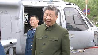 近平在视察空降兵军时强调 全面加强练兵备战 提高空降作战能力 努力建设一支强大的现代化空降兵部队 [upl. by Eiuqcaj]