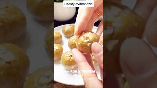 Iron Protein Rich Snack  Health For All  Lifestylewithshazia [upl. by Tyoh]