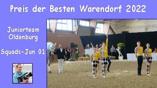 Juniorteam Oldenburg  SquadsJun 01  Preis der Besten Warendorf 2022 [upl. by Clintock]