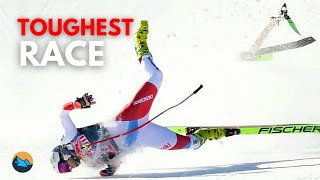 The Streif Worlds Toughest Downhill Ski Race [upl. by Airol]