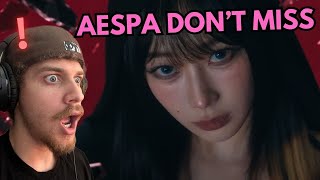 MY FAVORITE SONG YET aespa Drama Reaction [upl. by Grannie]