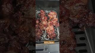 Cook Steak on Air fryer food shorts [upl. by Mapes]