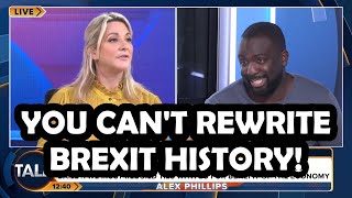 Bank of England Brexit holding economy back  Debate with Alex Phillips on Talk TV [upl. by Arit]