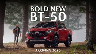 Global Reveal Bold New Mazda BT50  Arriving 2025 [upl. by Ataynek]