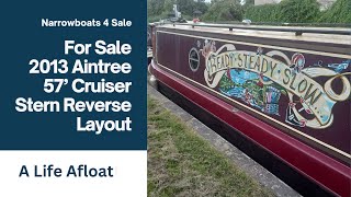 Much Loved 57FT Aintree Narrowboat For Sale 2013 [upl. by Chelsae340]