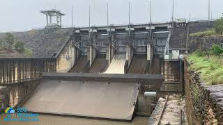 Wivenhoe Dam opening on the 11 05 2022 [upl. by Iarised]