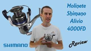 Molinete Shimano Alivio 4000FD [upl. by Sy]