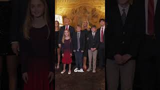 Kai Trump provides inside look at election night at MaraLago in YouTube vlog shorts [upl. by Ned]