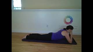 Crocodile Pose Makarasana [upl. by Matthews]