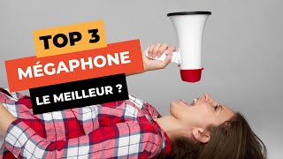 🔥 TOP 3  Meilleur Mégaphone 2023 [upl. by Oakman45]