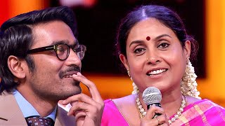 Saranya Ponvannan spills the beans about the hilarious moments with Dhanush on shoot sets [upl. by Anirtruc]