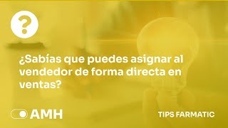 💡 Sabias Que  Asignar Vendedor directamente en Ventas [upl. by Nica]