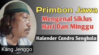 Primbon Jawa Mengenal Siklus Hari dan Minggu [upl. by Brader]