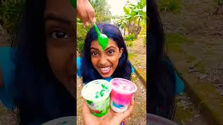 Para para pade pade chilli challenge funny comedy icecream shorts [upl. by Anneirda]