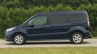 2014 Ford Transit Connect Review  Consumer Reports [upl. by Sairahcaz]