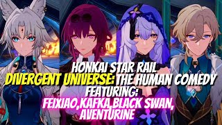 FEIXIAO VS DIVERGENT UNIVERSE FEIXIAO KAFKA BLACK SWAN AVENTURINE  HONKAI STAR RAIL [upl. by Gilbert]