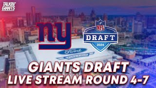 New York Giants Day 3 Draft Live Stream [upl. by Okia]