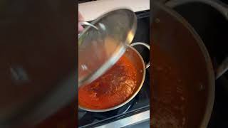 Enchiladas rojas cooking [upl. by Pardew]