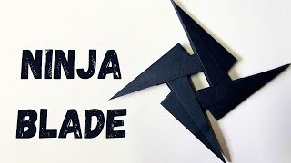 Easy Origami Ninja Blade Step by Step Tutorial  Paper Ninja Blade  InnoVatioNizer ninjablade [upl. by Curnin]